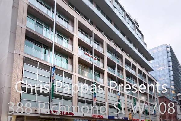 2 Bedroom, 2 Storey Loft For Lease - 388 Richmond St West Unit 708